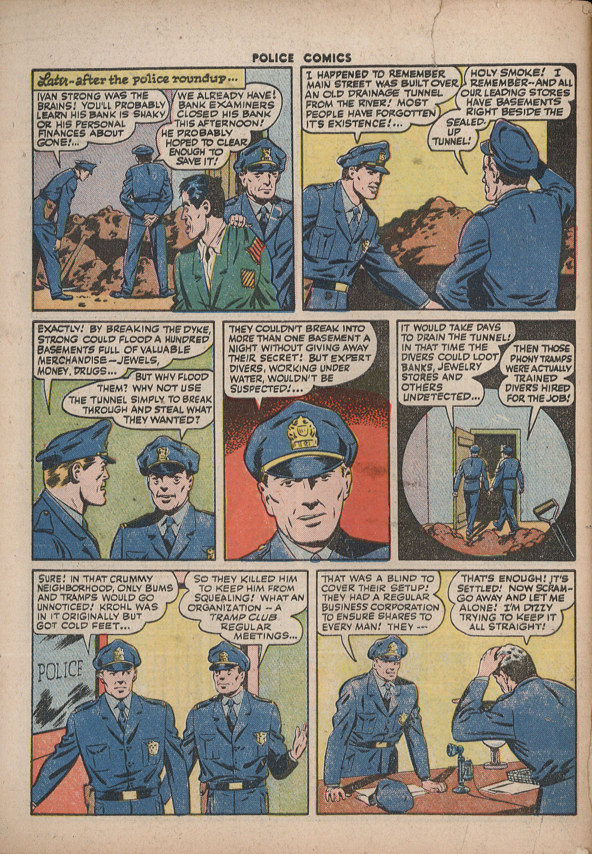 Read online Police Comics comic -  Issue #43 - 58