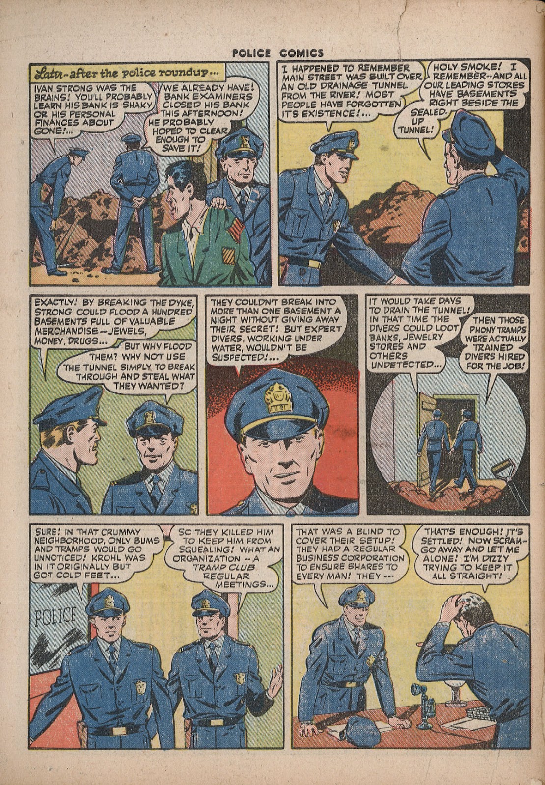 Police Comics issue 43 - Page 58