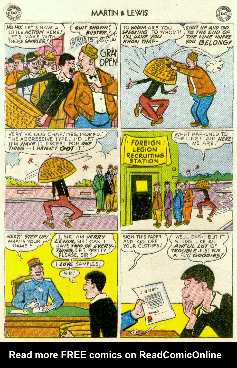 Read online The Adventures of Dean Martin and Jerry Lewis comic -  Issue #20 - 4