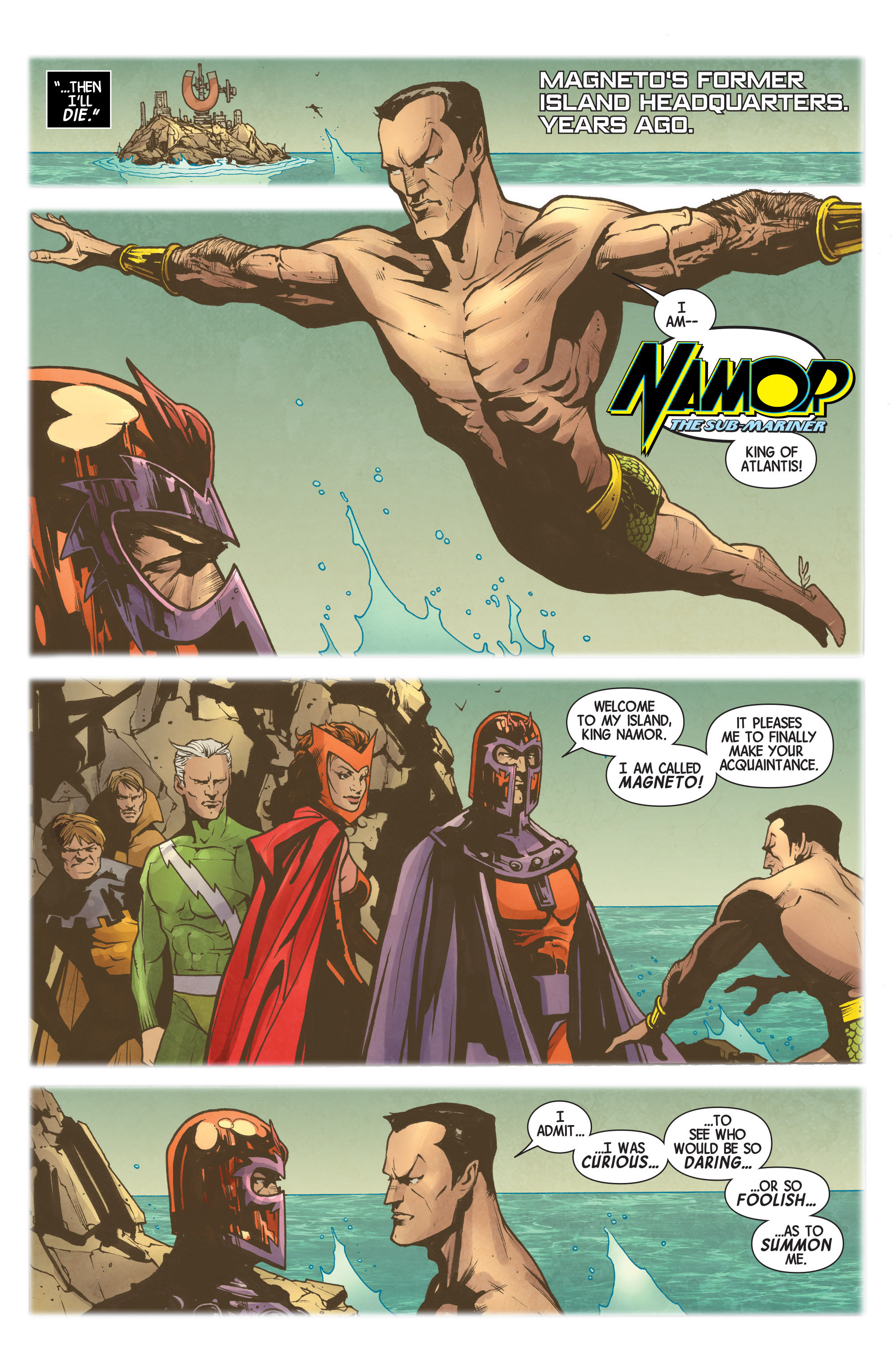 Read online Magneto comic -  Issue #18 - 7