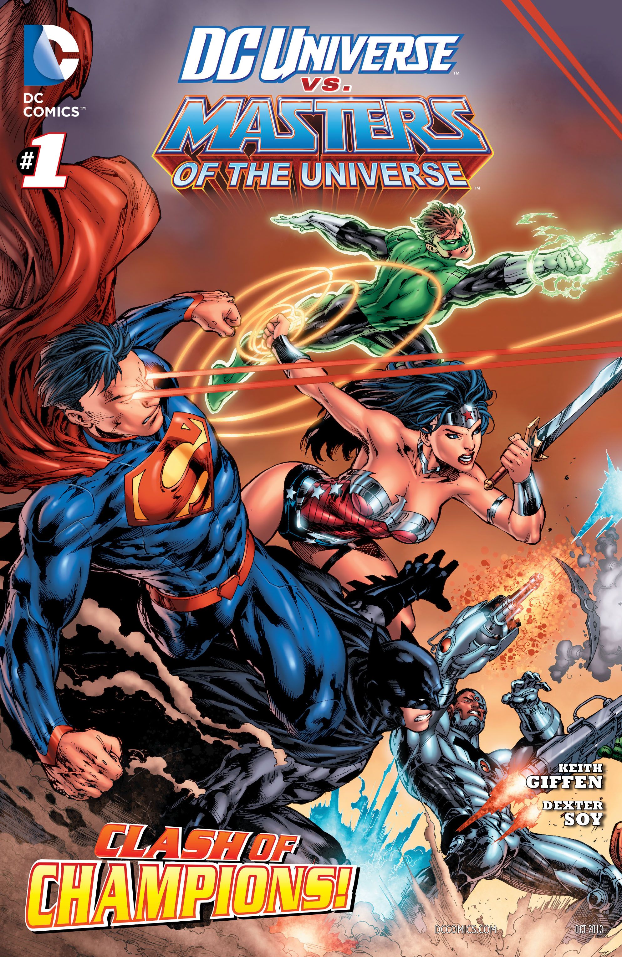 Read online DC Universe vs. The Masters of the Universe comic -  Issue #1 - 1