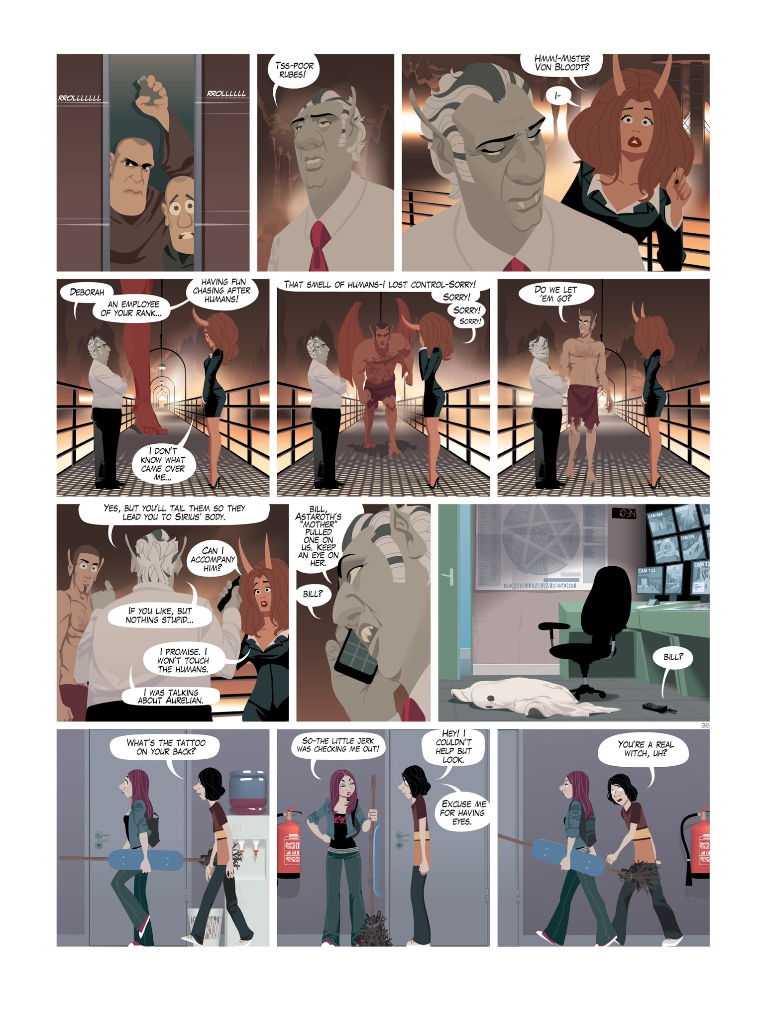 Read online Zombillenium comic -  Issue # TPB 2 - 38