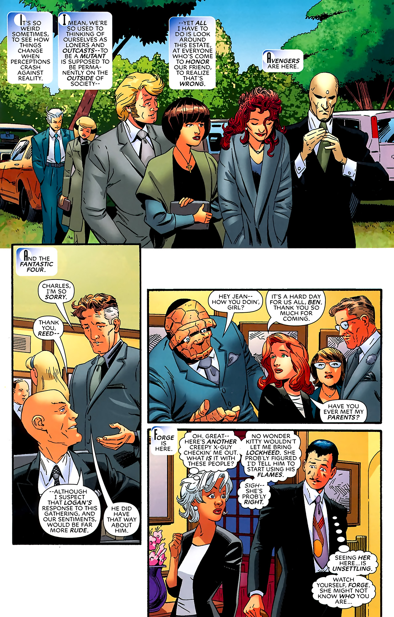Read online X-Men Forever (2009) comic -  Issue #10 - 11