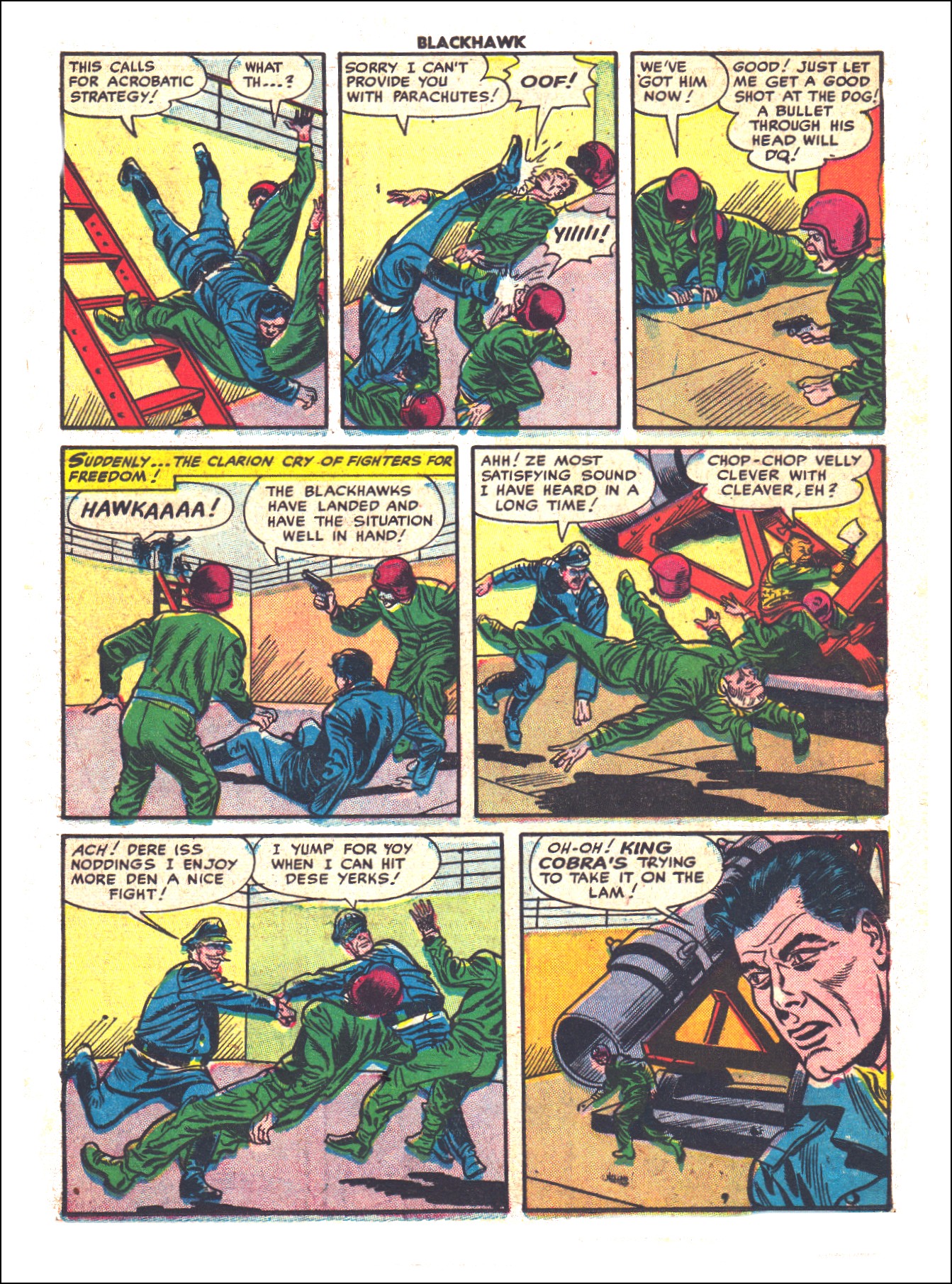 Read online Blackhawk (1957) comic -  Issue #58 - 11