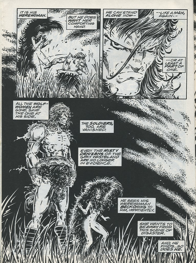 Read online The Savage Sword Of Conan comic -  Issue #221 - 24