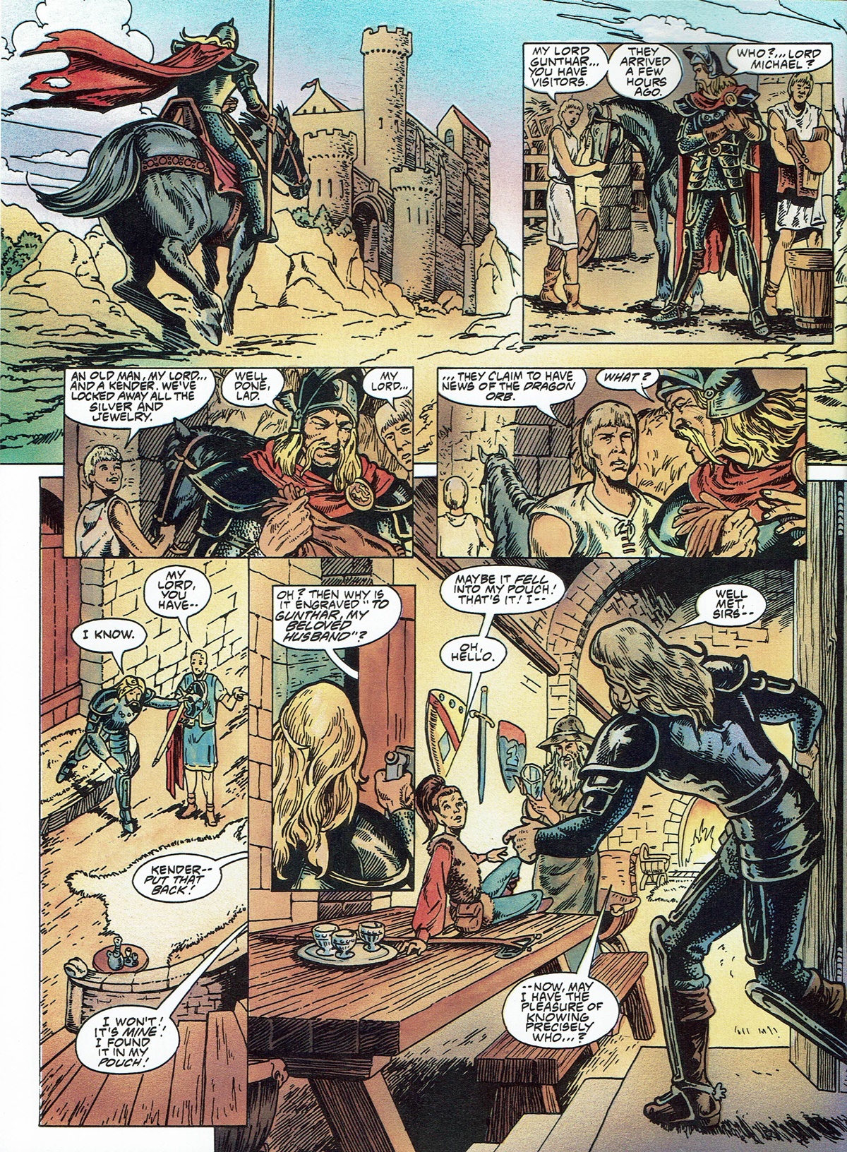Read online Dragonlance Saga comic -  Issue #5 - 16