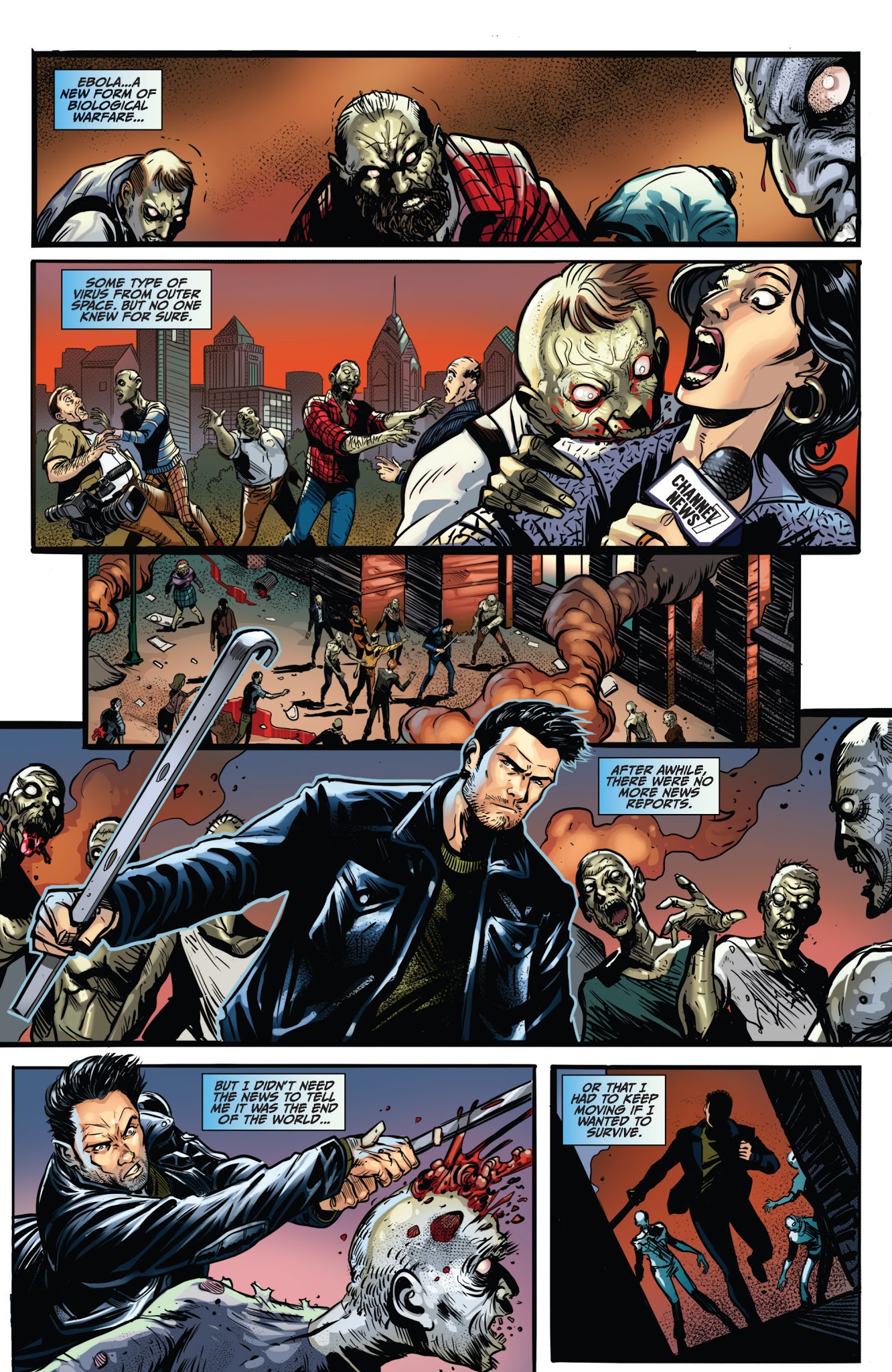 Read online Aliens vs. Zombies comic -  Issue #1 - 6