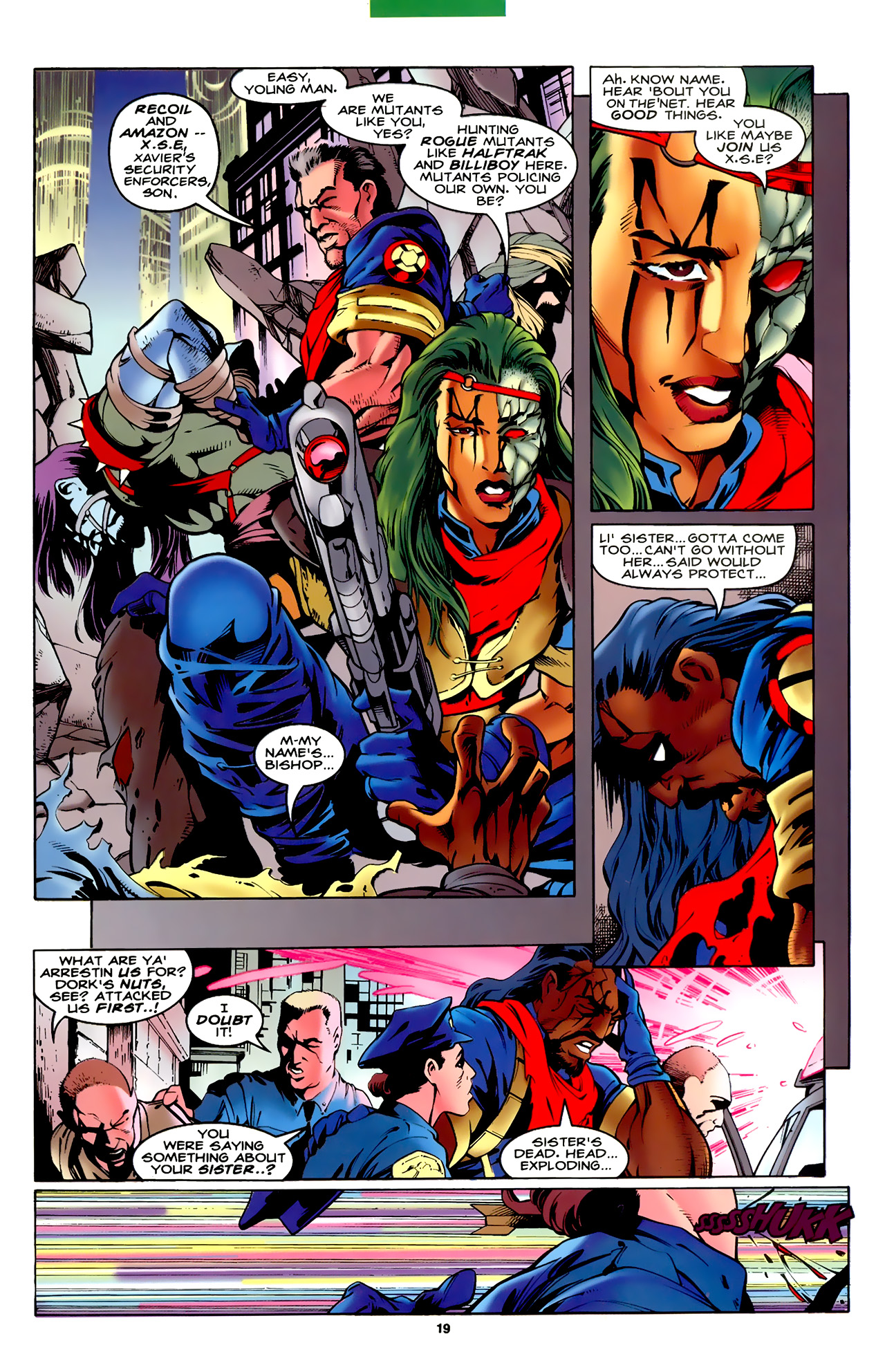 Read online Bishop comic -  Issue #3 - 15