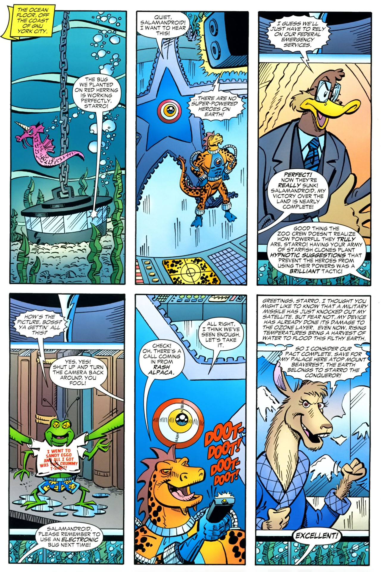 Read online Captain Carrot and the Final Ark comic -  Issue #3 - 6