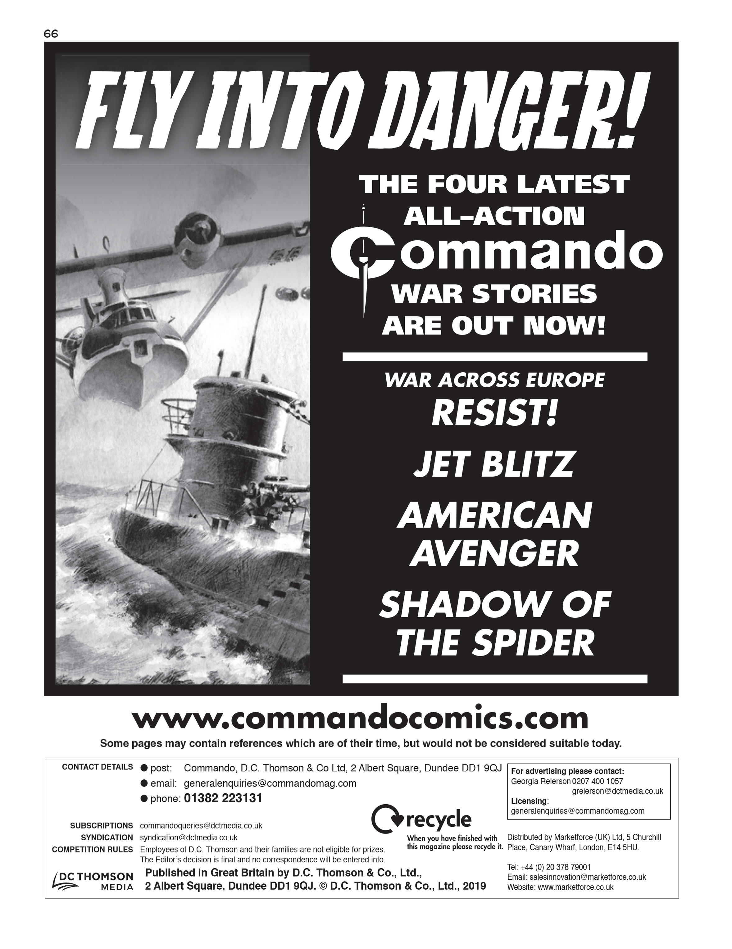 Read online Commando: For Action and Adventure comic -  Issue #5210 - 65