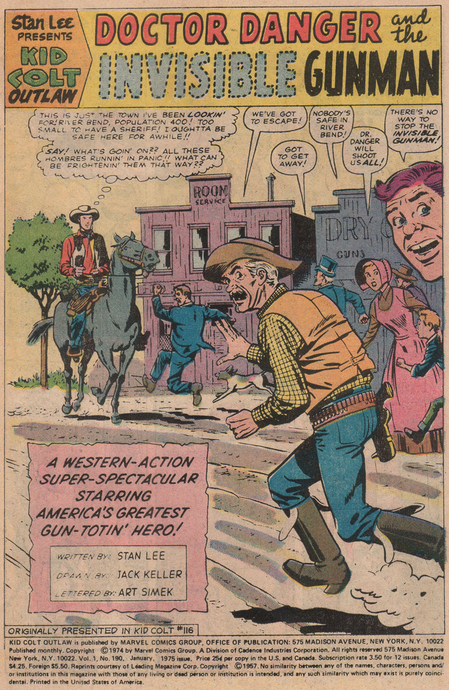 Read online Kid Colt Outlaw comic -  Issue #190 - 3