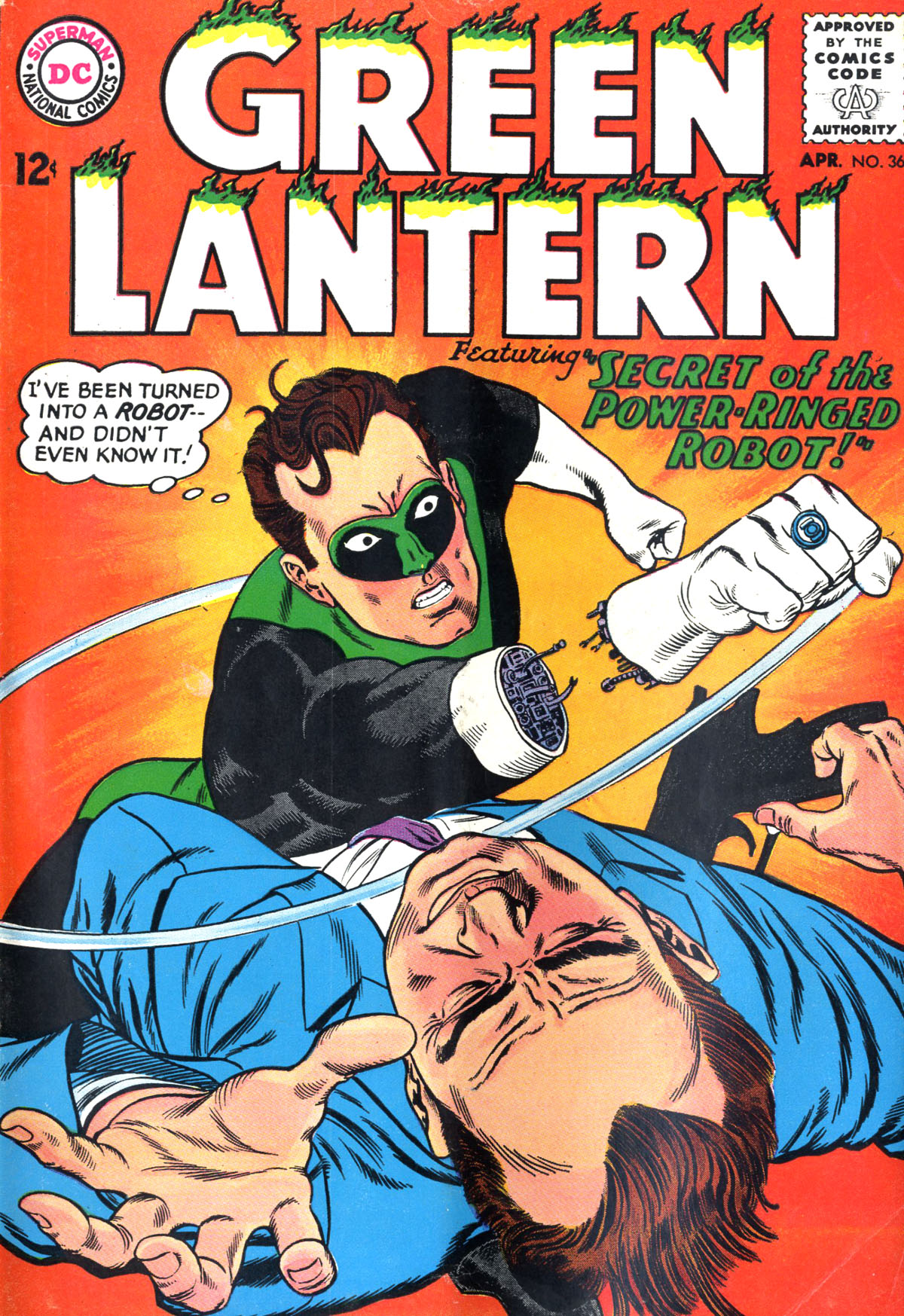 Read online Green Lantern (1960) comic -  Issue #36 - 1