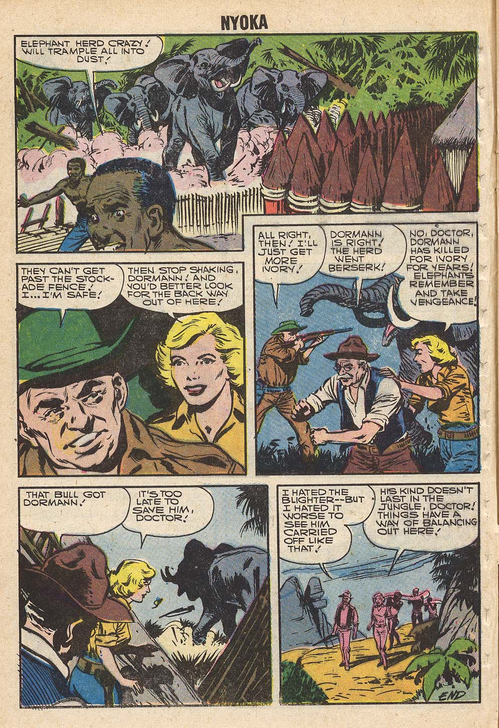 Read online Nyoka the Jungle Girl (1955) comic -  Issue #19 - 8