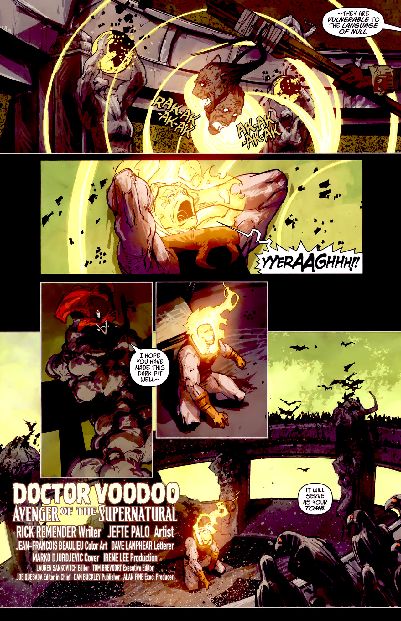 Read online Doctor Voodoo: Avenger of the Supernatural comic -  Issue #1 - 8