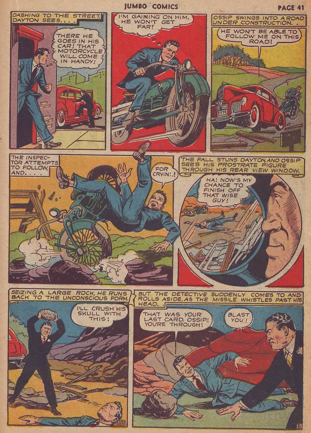 Read online Jumbo Comics comic -  Issue #39 - 42
