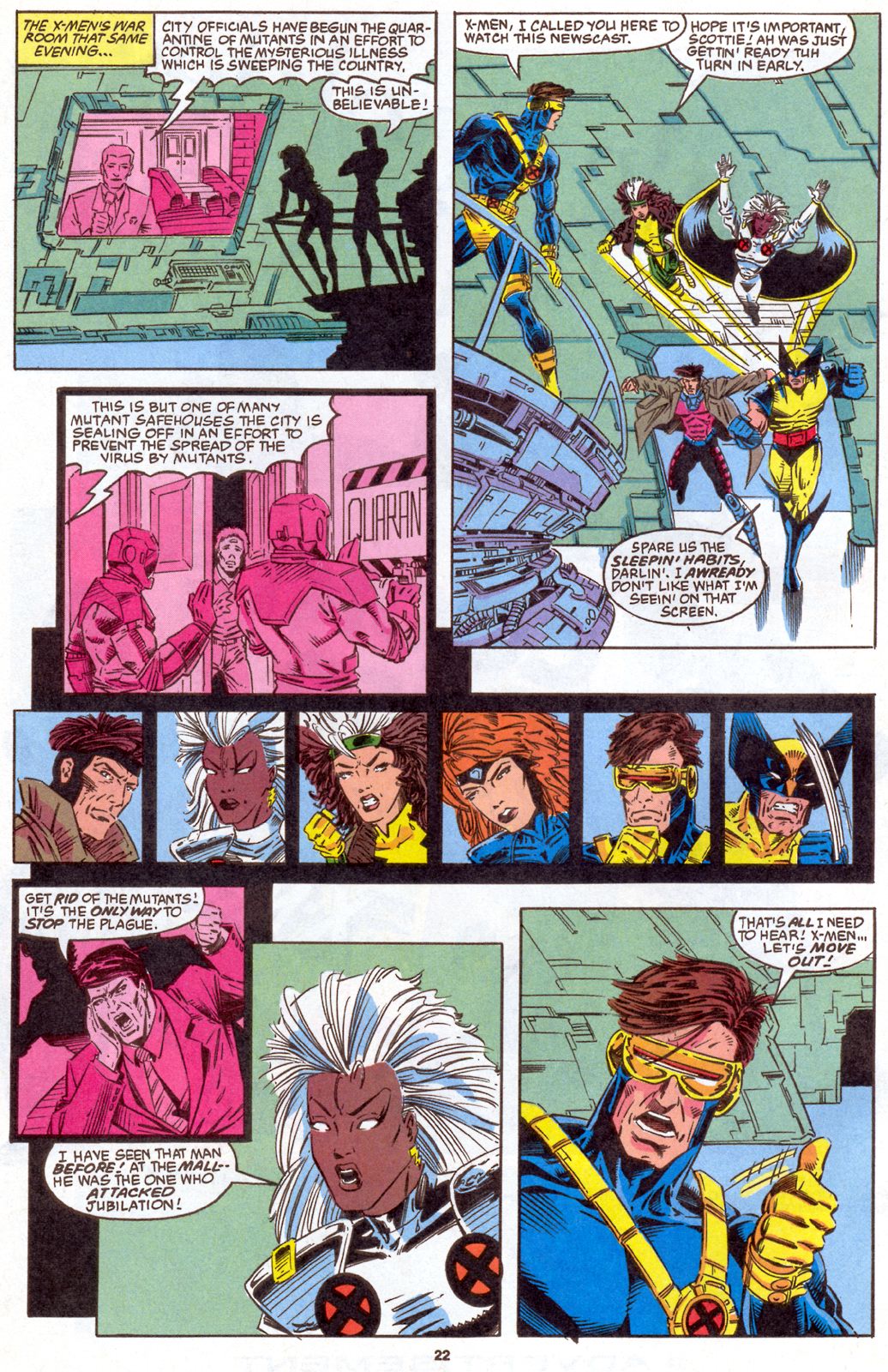 Read online X-Men Adventures (1994) comic -  Issue #7 - 17