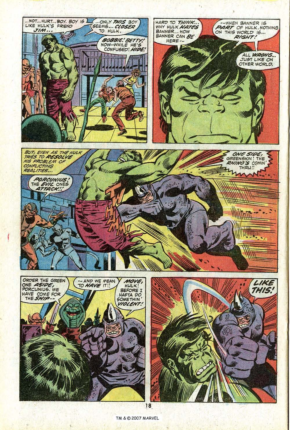 Read online The Incredible Hulk (1968) comic -  Issue #158 - 20