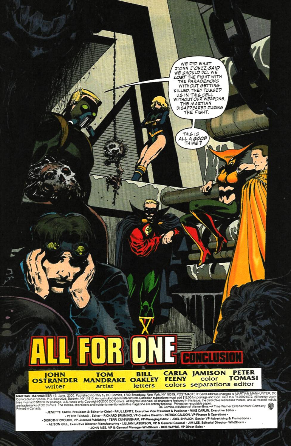 Read online Martian Manhunter (1998) comic -  Issue #19 - 2
