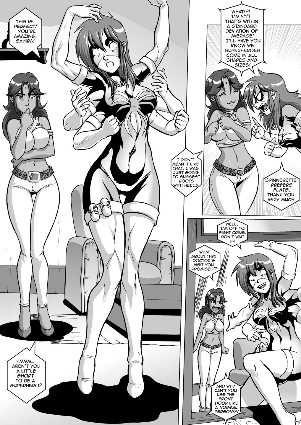 Read online Spinnerette comic -  Issue #1 - 21