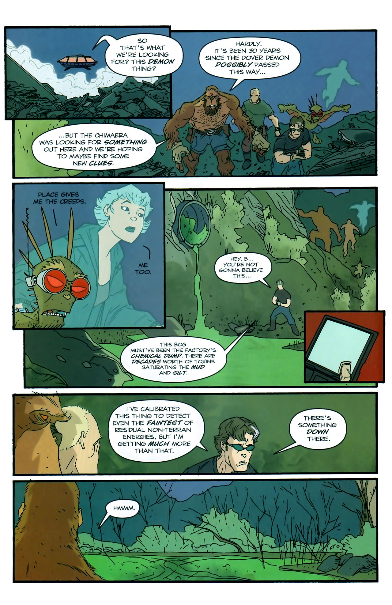 Read online The Perhapanauts: Second Chances comic -  Issue #3 - 13