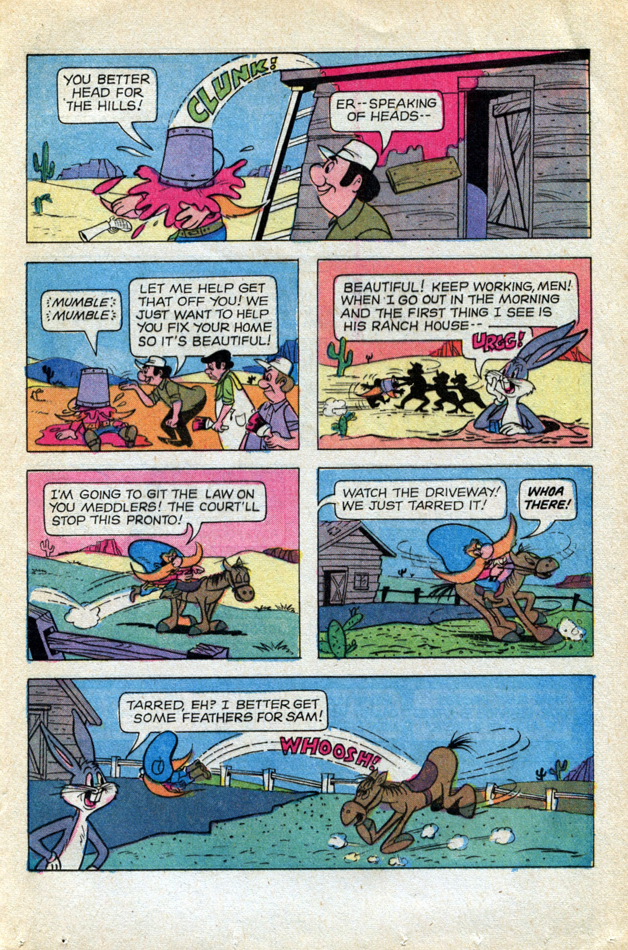 Read online Yosemite Sam and Bugs Bunny comic -  Issue #13 - 21