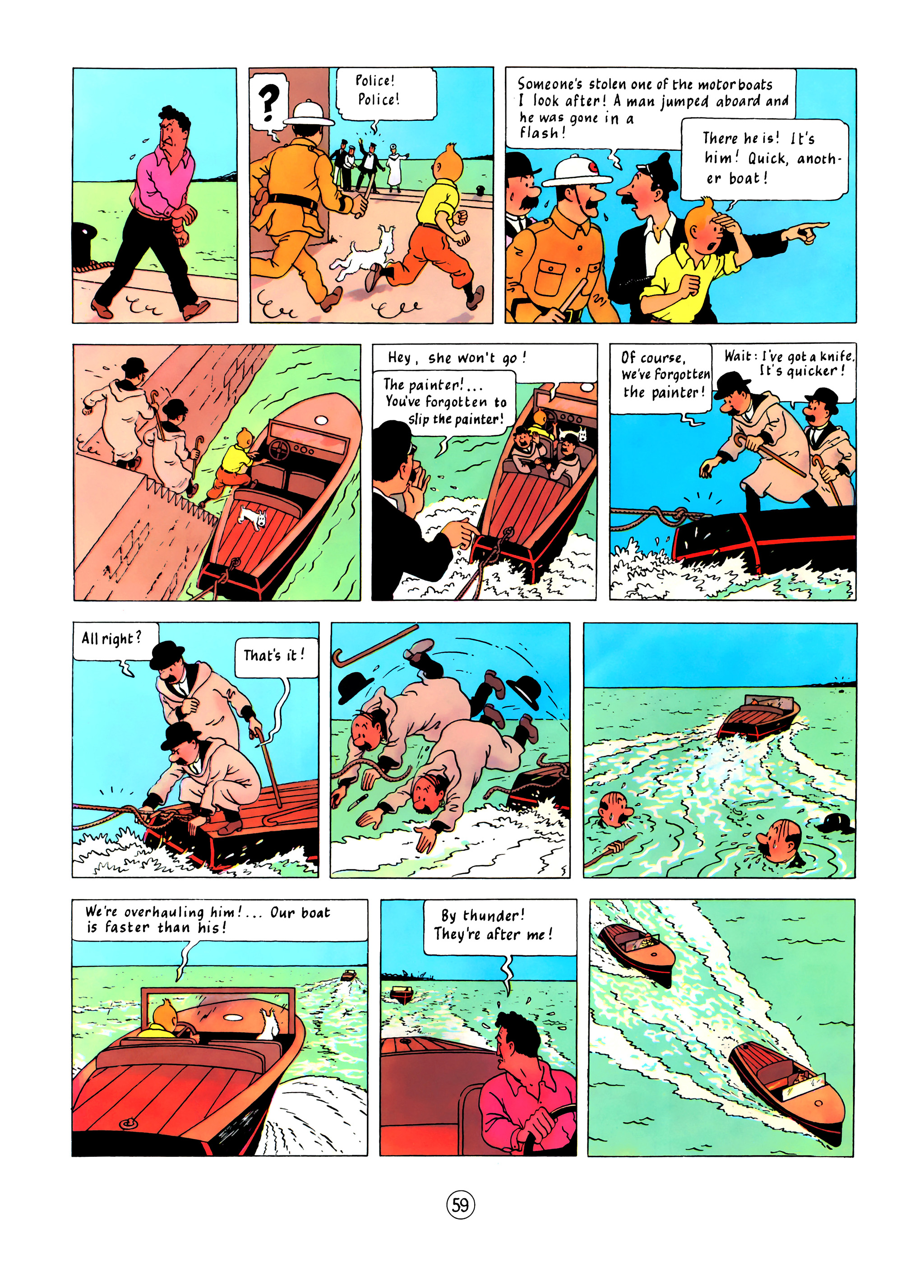 Read online The Adventures of Tintin comic -  Issue #9 - 62