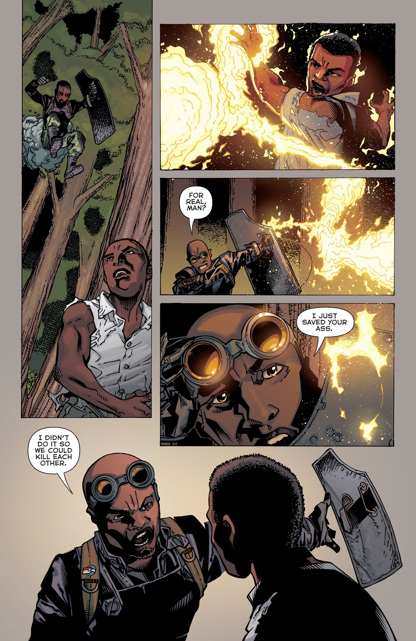 Read online The American Way: Those Above and Those Below comic -  Issue #6 - 12