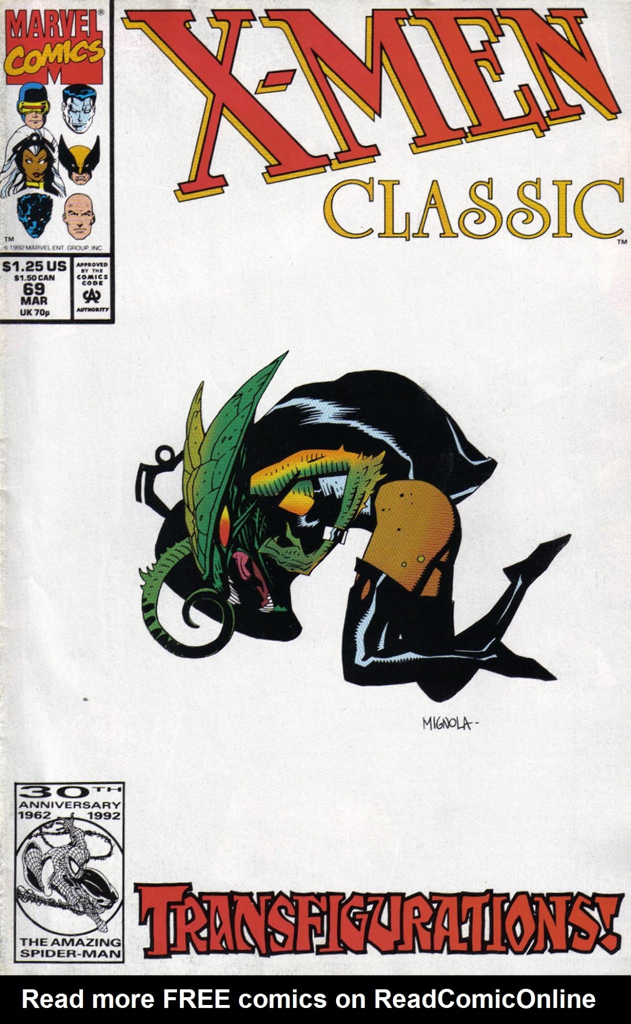 Read online X-Men Classic comic -  Issue #69 - 1