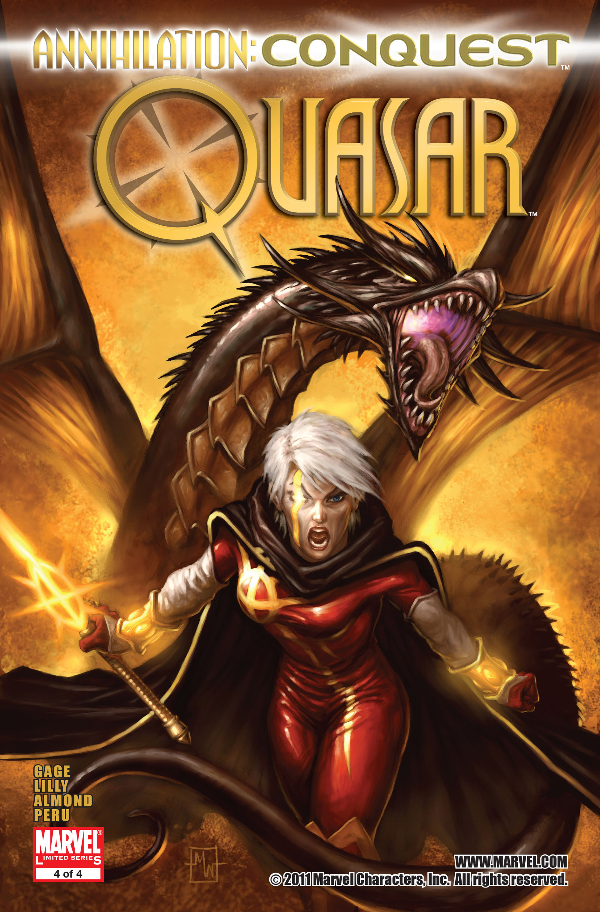 Read online Annihilation: Conquest - Quasar comic -  Issue #4 - 1