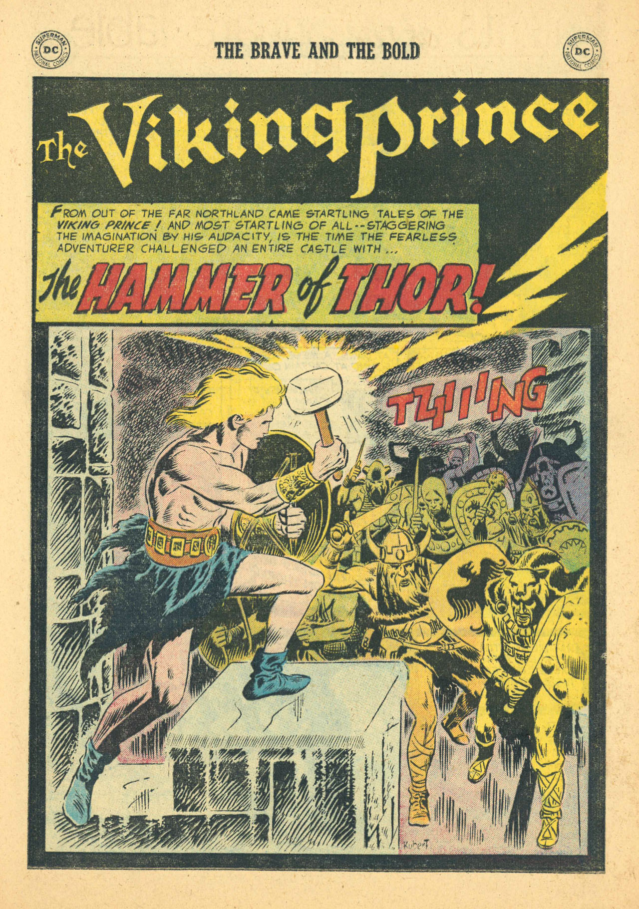 Read online The Brave and the Bold (1955) comic -  Issue #3 - 13