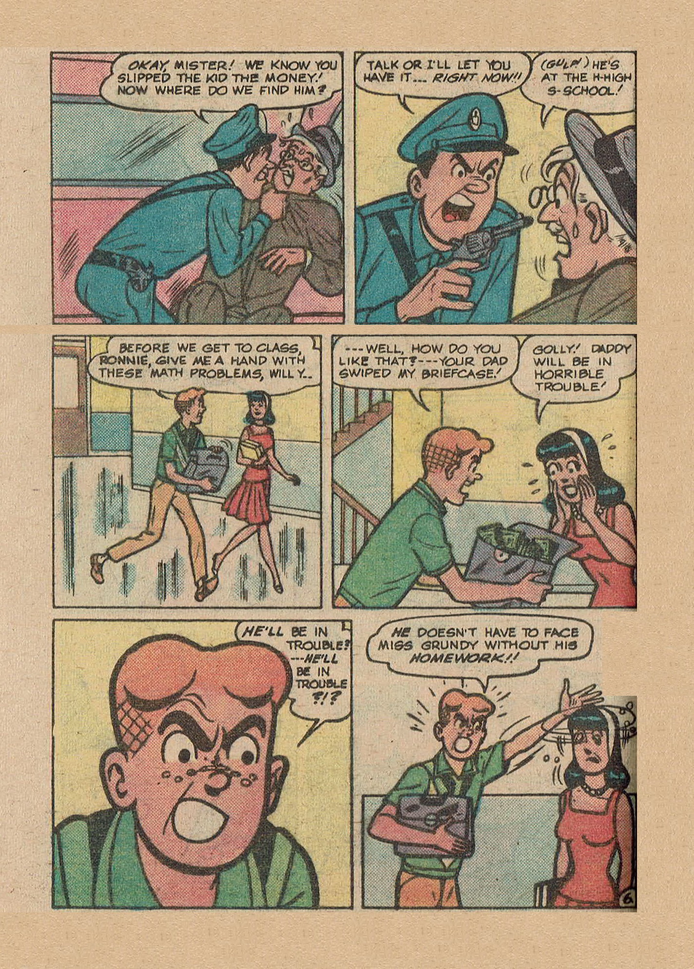 Read online Archie Digest Magazine comic -  Issue #38 - 60