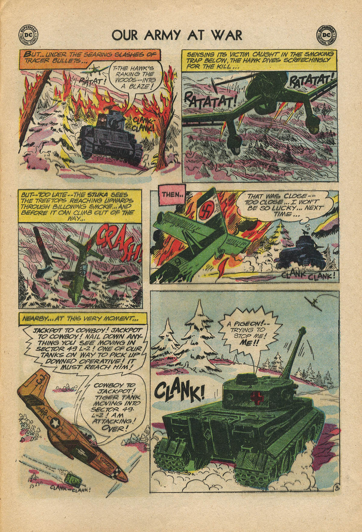 Read online Our Army at War (1952) comic -  Issue #134 - 25