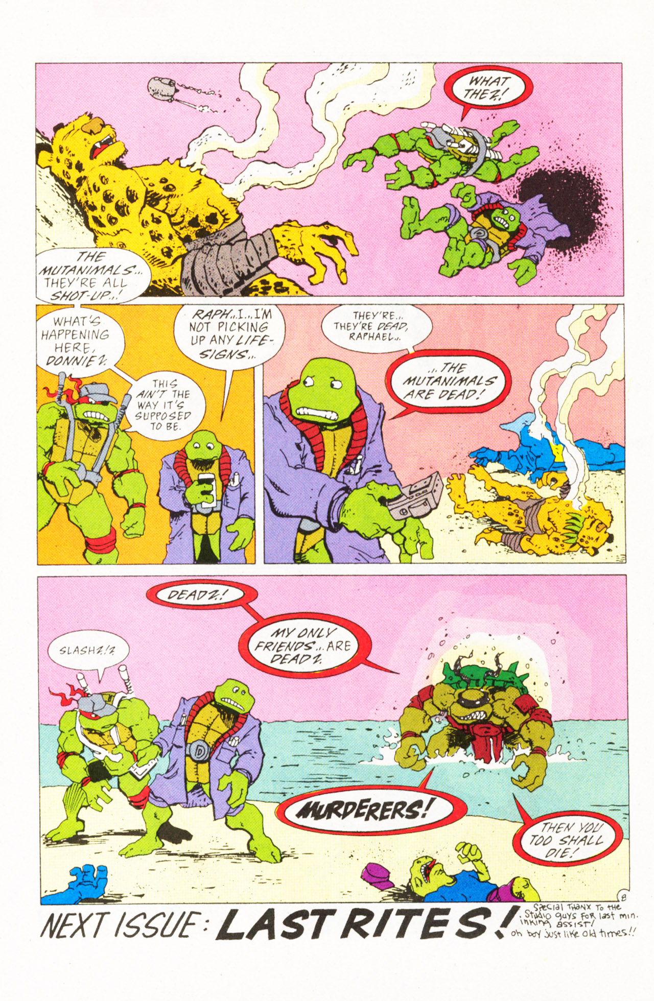 Read online Teenage Mutant Ninja Turtles Adventures (1989) comic -  Issue #54 - 33