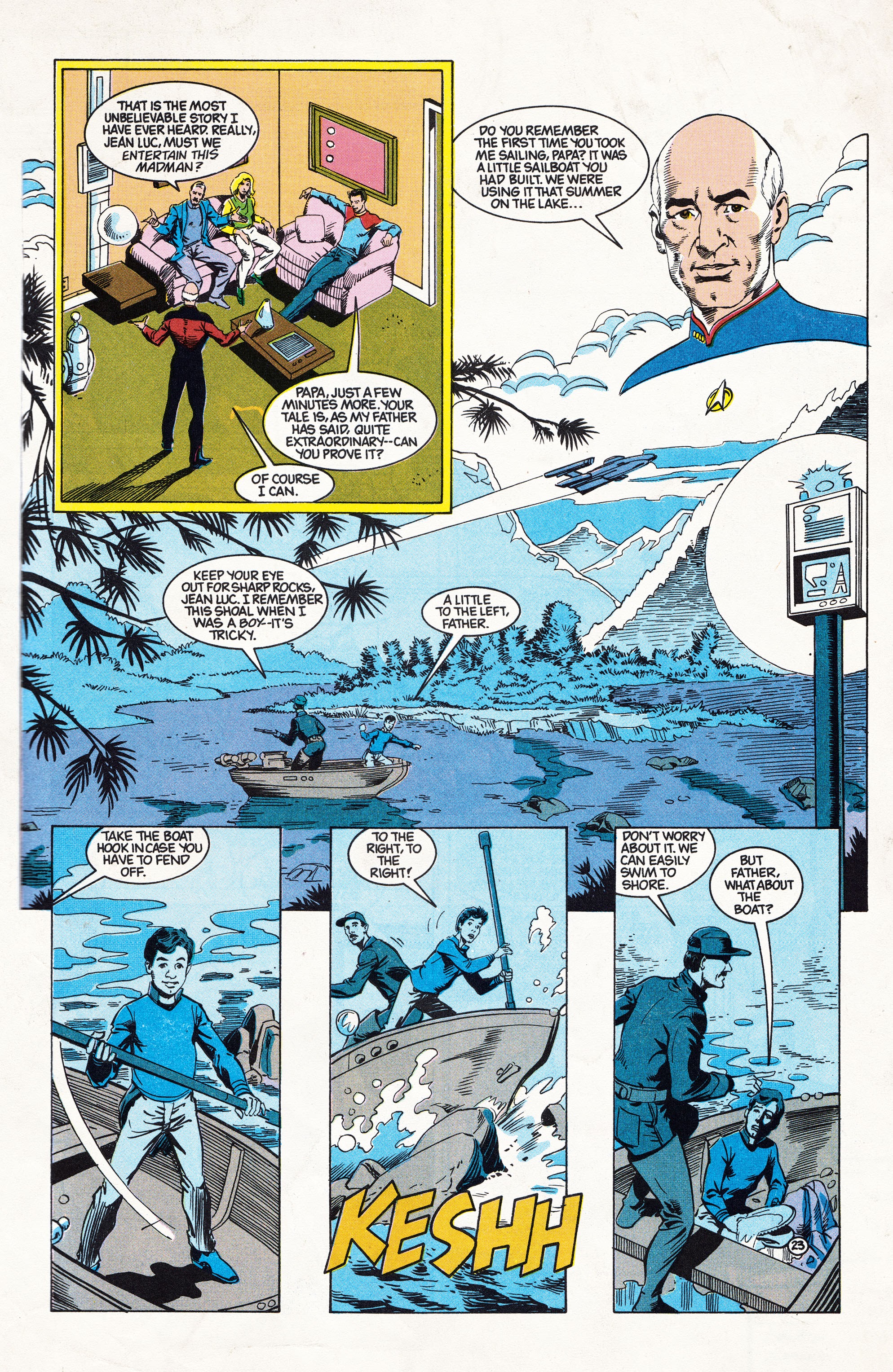 Read online Star Trek: The Next Generation: The Gift Facsimile Edition comic -  Issue # TPB - 25