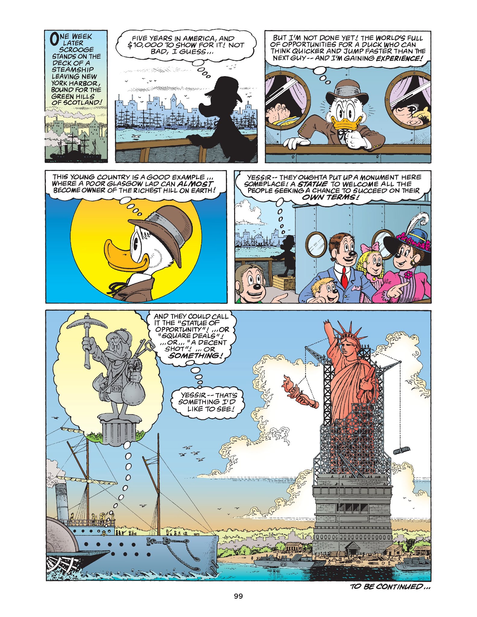 Read online Walt Disney Uncle Scrooge and Donald Duck: The Don Rosa Library comic -  Issue # TPB 4 (Part 1) - 100