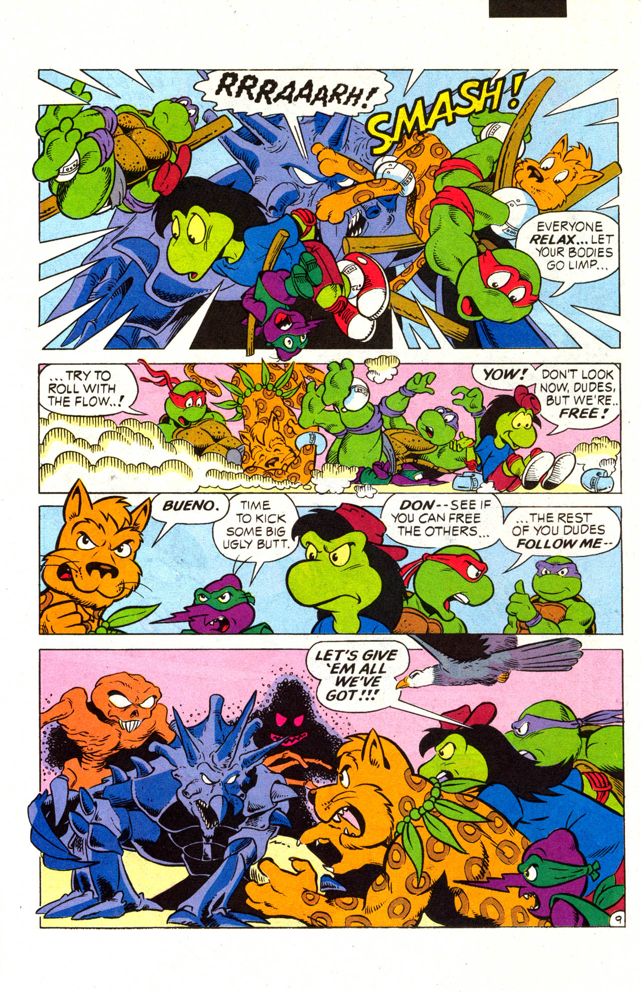 Read online Teenage Mutant Ninja Turtles Adventures (1989) comic -  Issue #39 - 10