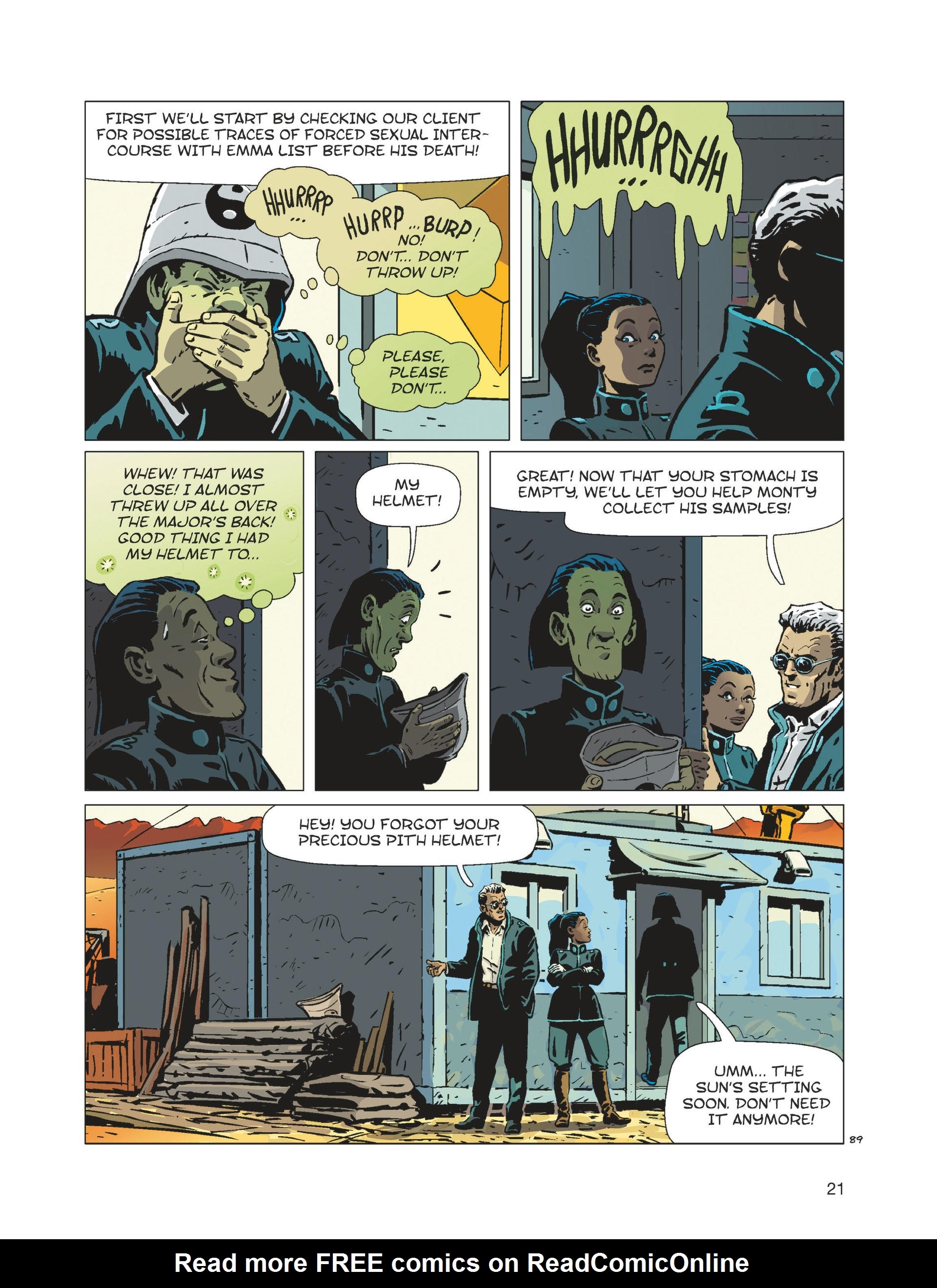 Read online Karma City comic -  Issue #4 - 22