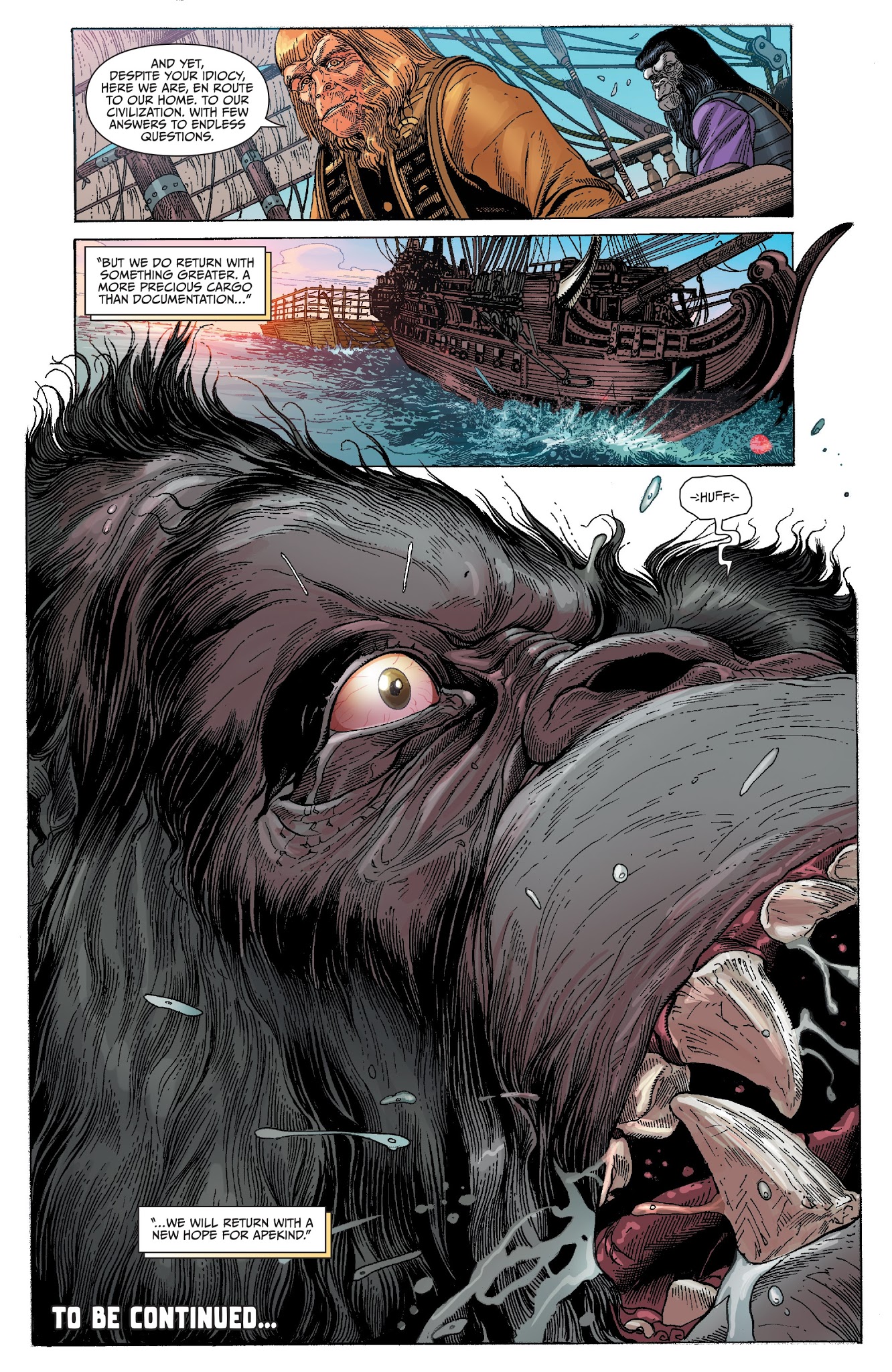 Read online Kong on the Planet of the Apes comic -  Issue #3 - 24