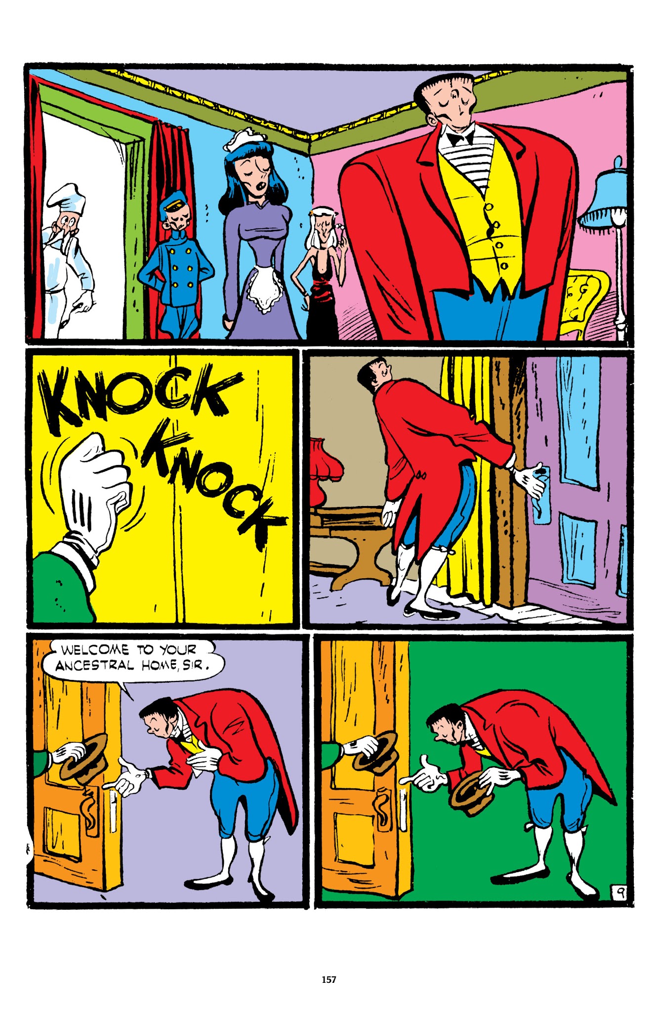 Read online Frankenstein: The Mad Science of Dick Briefer comic -  Issue # TPB - 154