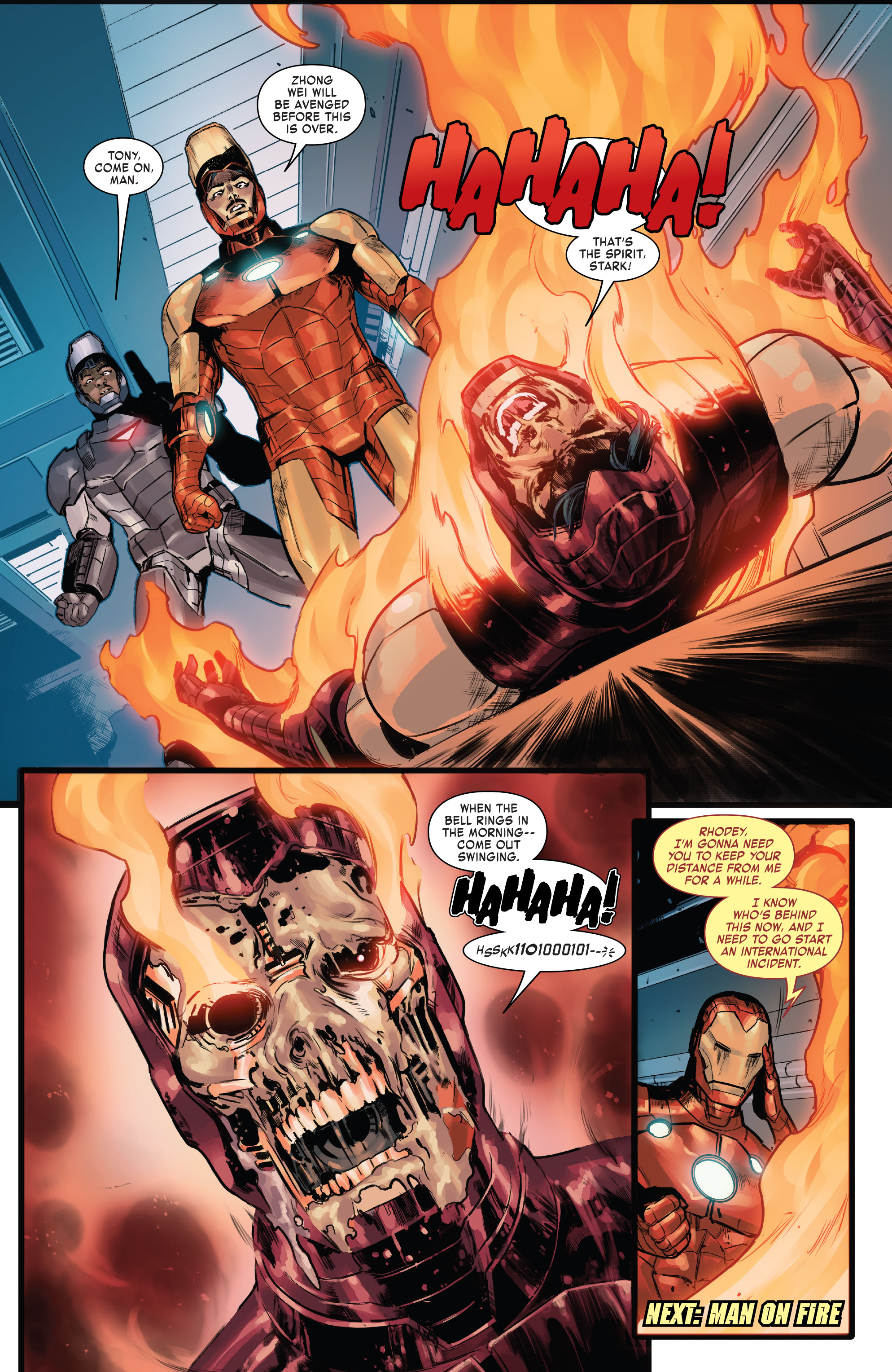 Read online The Invincible Iron Man (2022) comic -  Issue #3 - 22