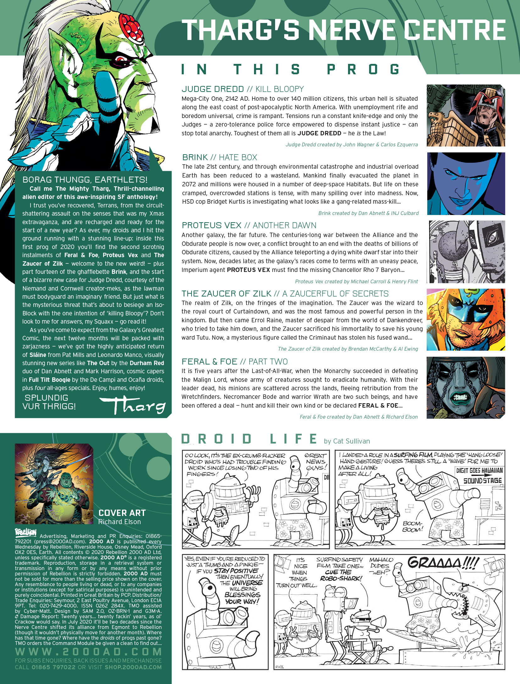 Read online 2000 AD comic -  Issue #2163 - 2