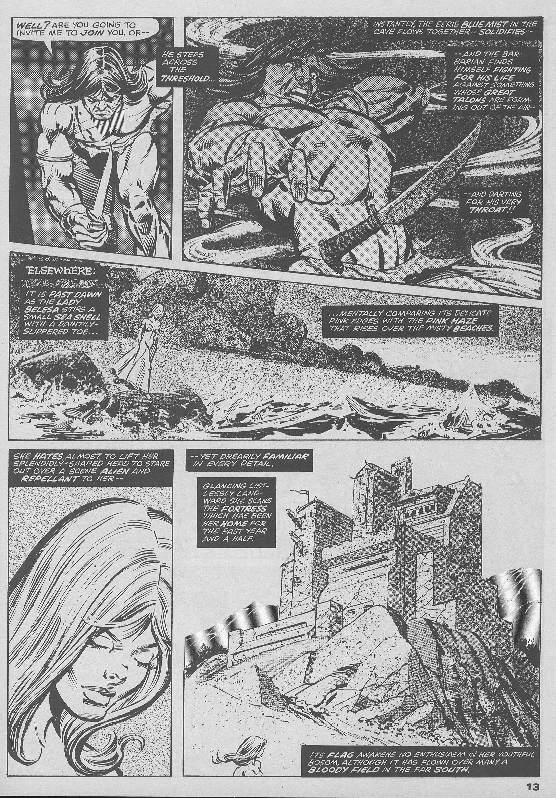 Read online The Savage Sword Of Conan comic -  Issue #47 - 13