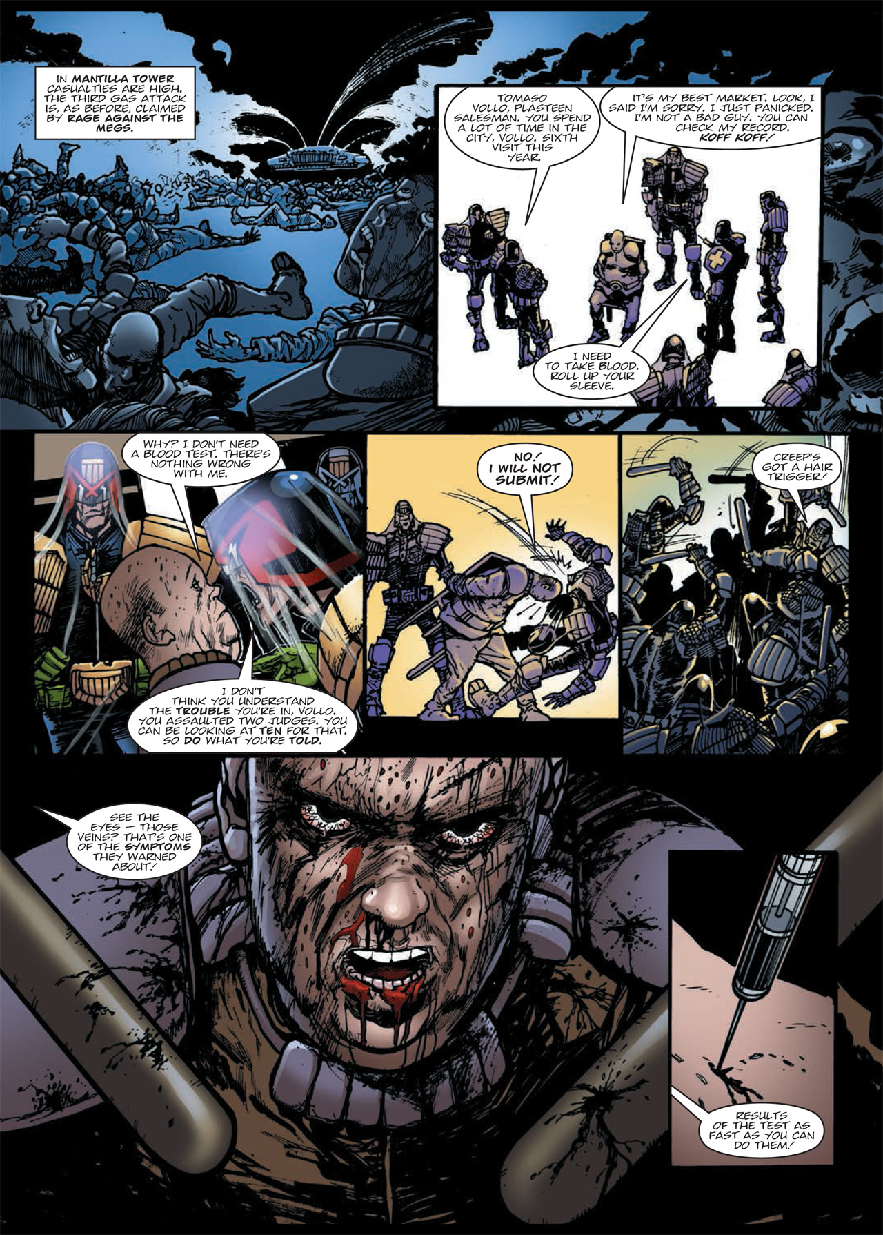 Read online Judge Dredd: Day of Chaos: Endgame comic -  Issue # TPB (Part 1) - 61