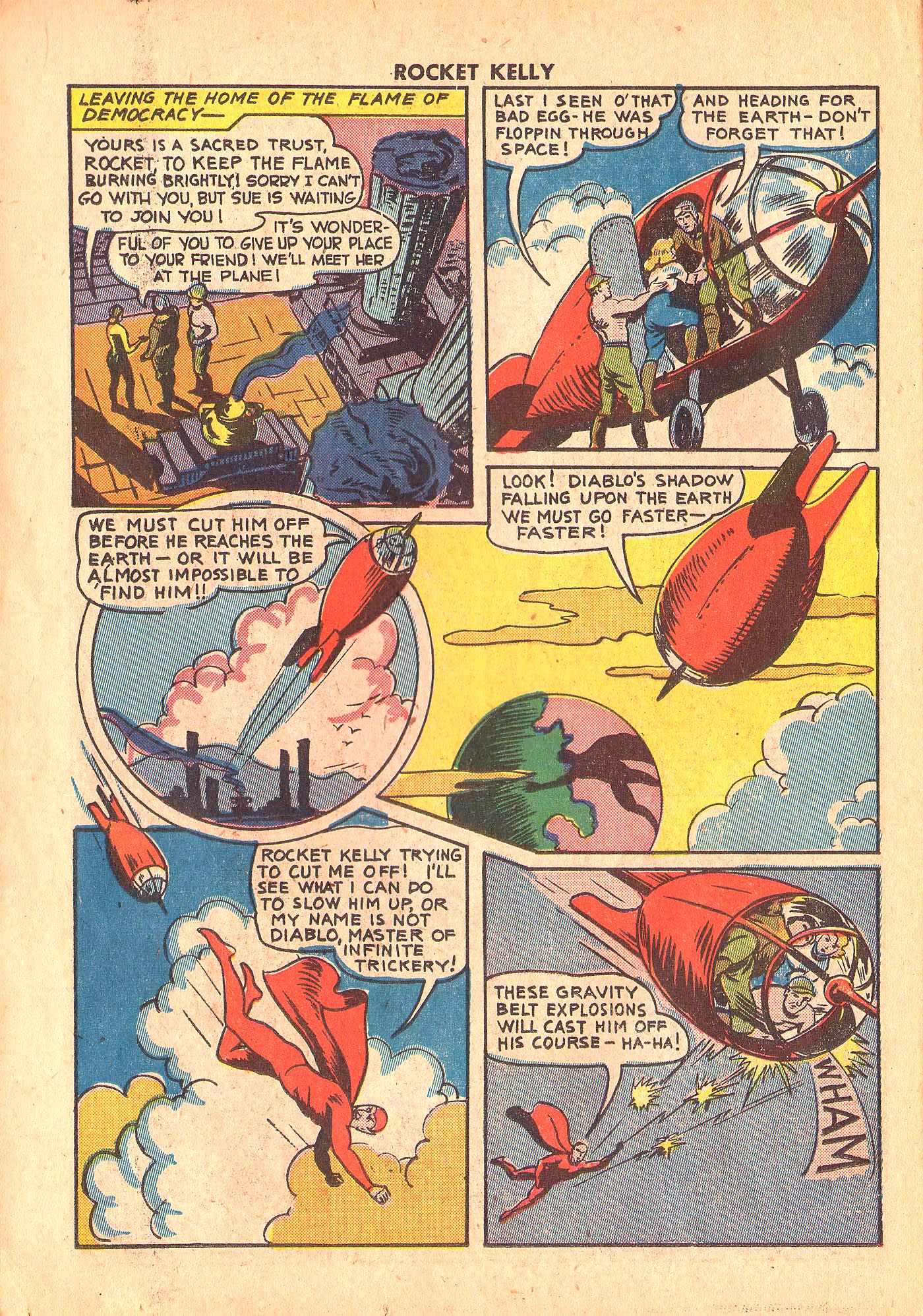 Read online Rocket Kelly (1945) comic -  Issue #1 - 26