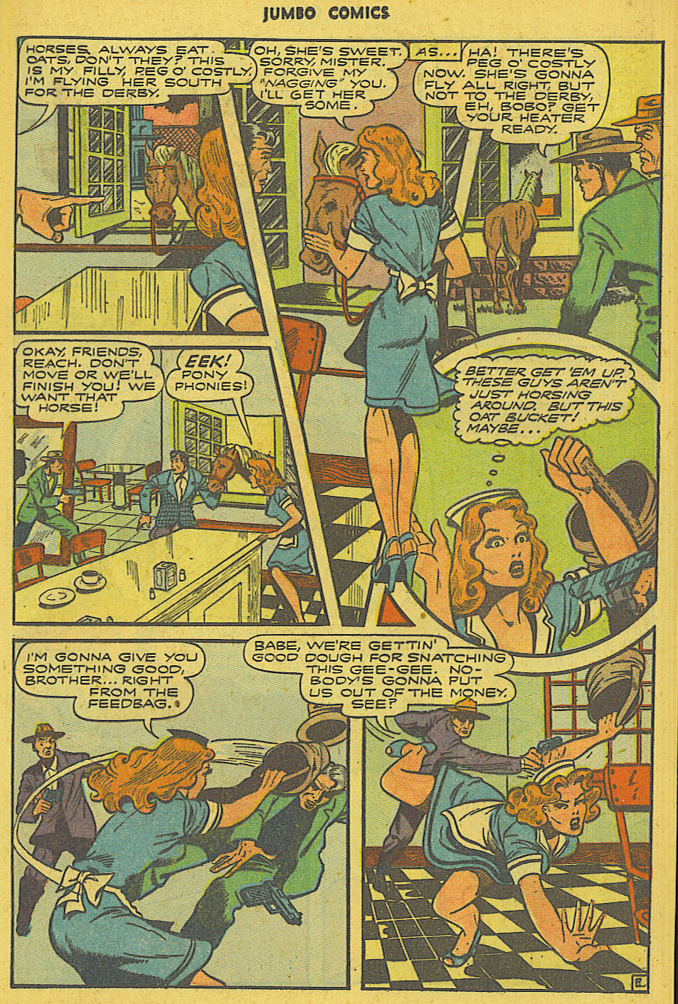 Read online Jumbo Comics comic -  Issue #97 - 28