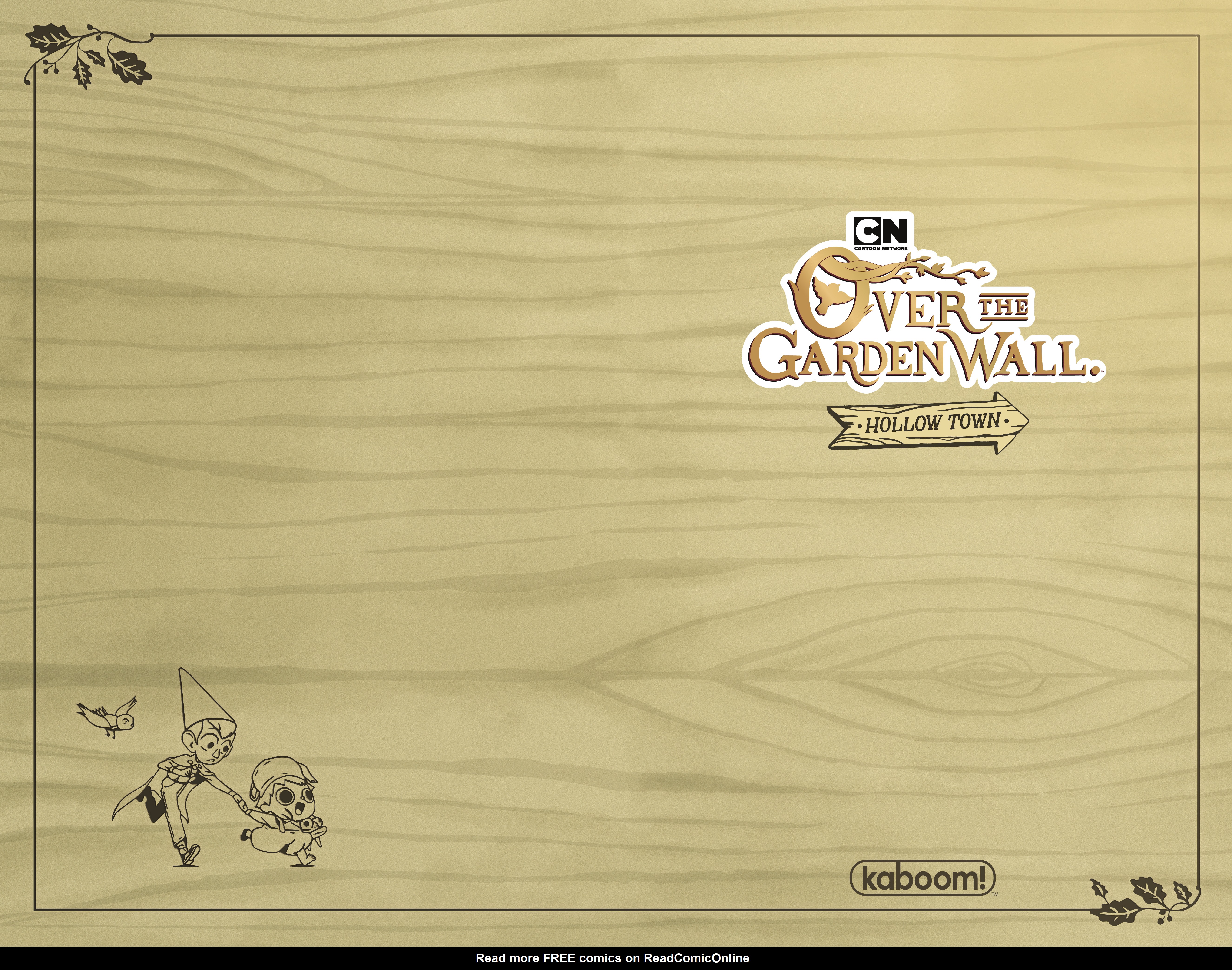 Read online Over the Garden Wall: Hollow Town comic -  Issue # TPB - 2