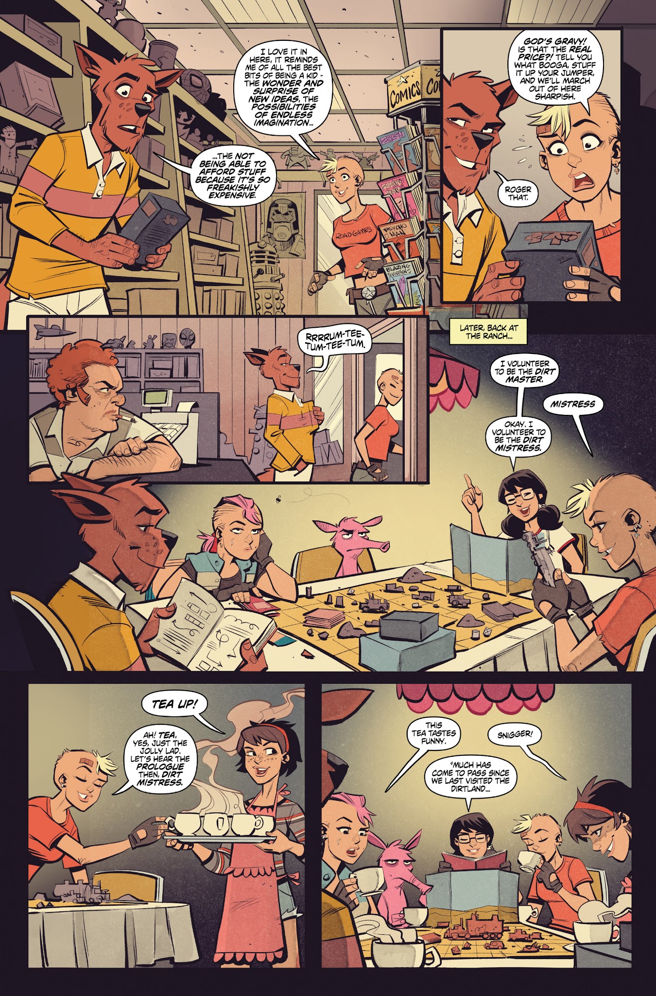 Read online The Wonderful World of Tank Girl comic -  Issue #4 - 7