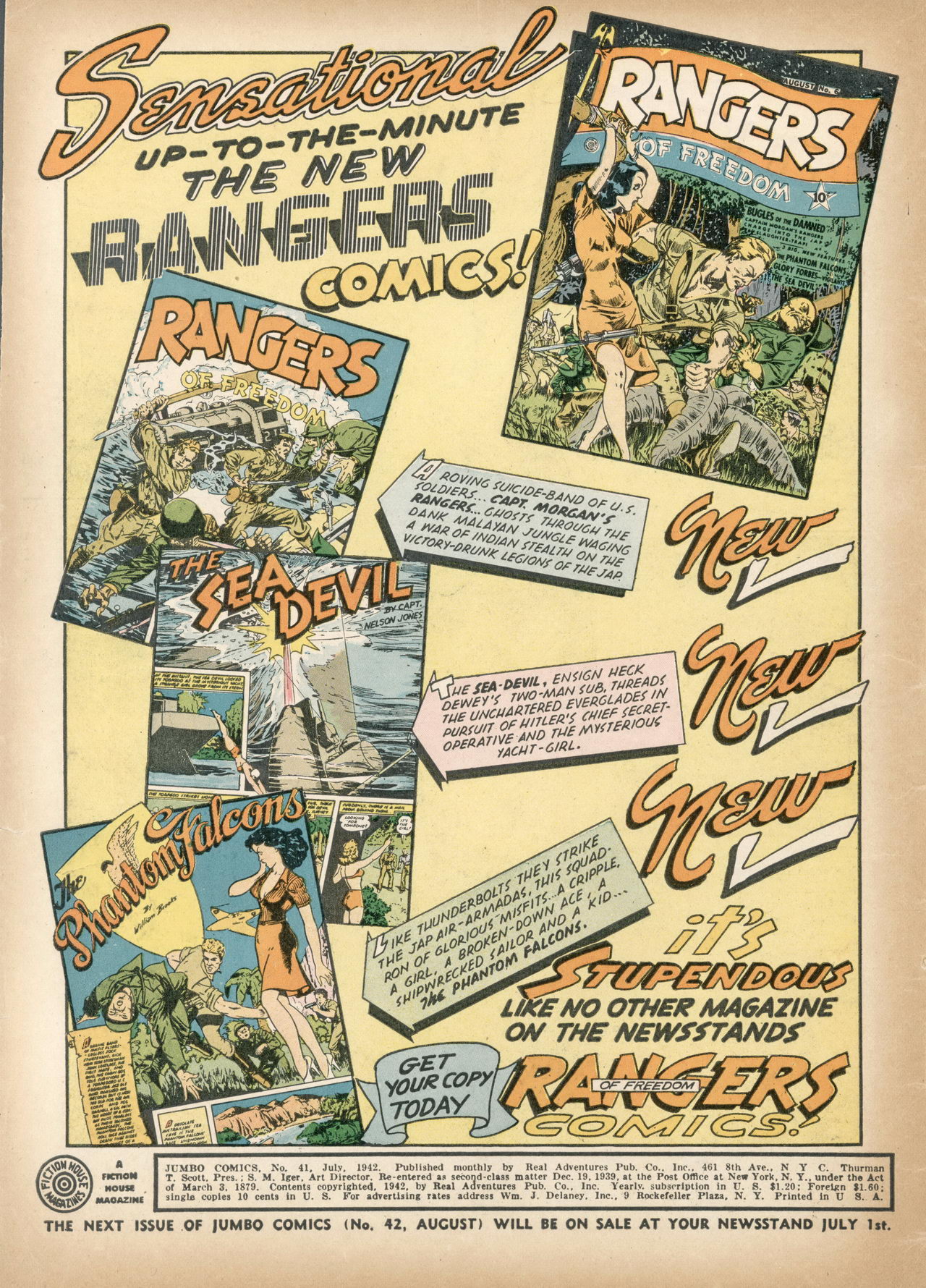 Read online Jumbo Comics comic -  Issue #41 - 2