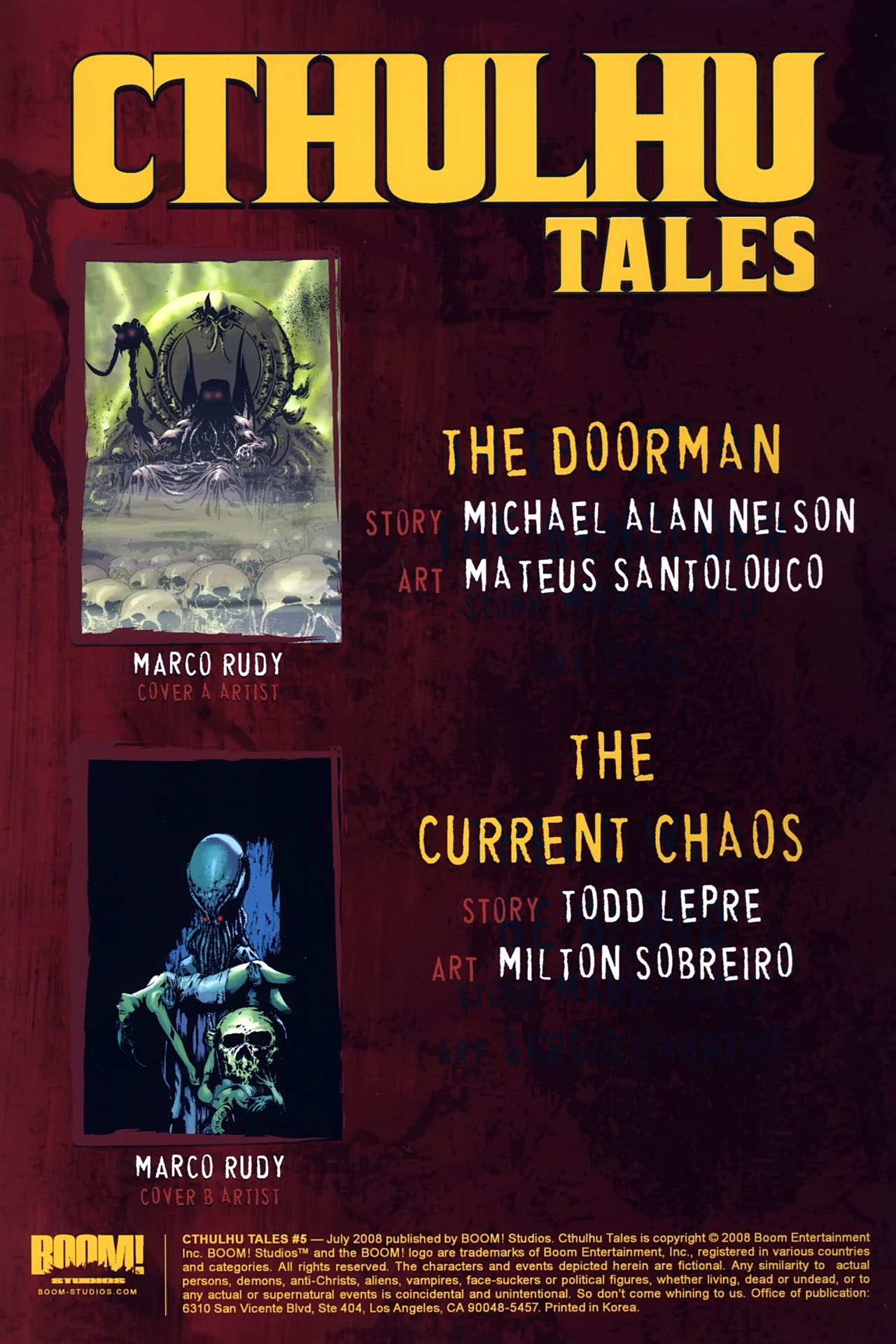 Read online Cthulhu Tales comic -  Issue #5 - 3