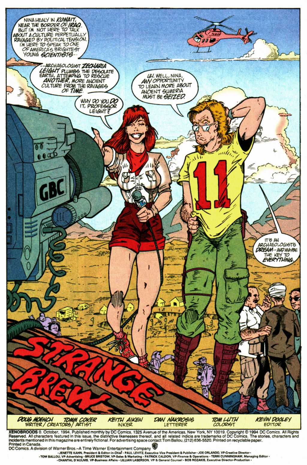 Read online Xenobrood comic -  Issue #0 - 2